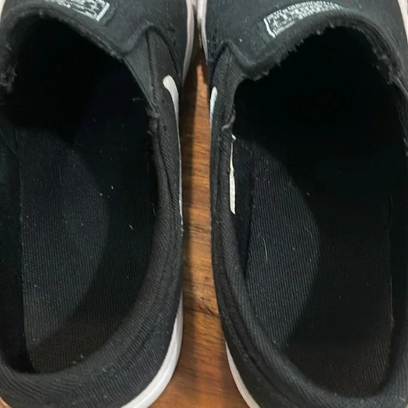 NIKE SB JANOSKI CANVAS SLIP ON SKATEBOARDING SNEAKERS BLACK  sz 5Y = 6.5 WOMENS - Picture 7 of 14